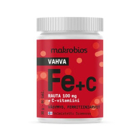 Macrobios Strong Iron 100Mg + C Vitamin 60 Tablets 30G