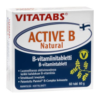 Vitatabs Active Natural vitamin B 60pills/60g