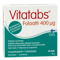 Vitatabs Folate 400mkg 60pills