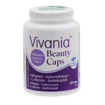 Vivania Beauty Caps Collagen - hyaluronic acid - vitamin C - biotin capsule 120 capsules.
