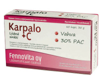 Fennovita Cranberry + C 60 caps