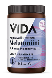 Vida Melatonin 1.9mg fast-acting 144 tablets 32 g