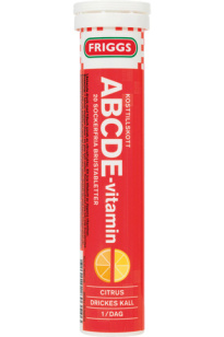 Friggs instant multivitamin ABCDE 20pills