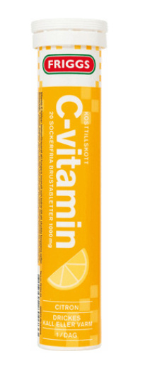 Friggs instantVitamin C Lemon 1000mg. ,20pcs