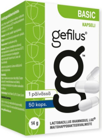 GEFILUS Basic lactic acid bacteria 50 capsules.
