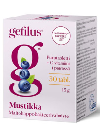 Gefilus chewable tablet blueberry 30tabl 13g