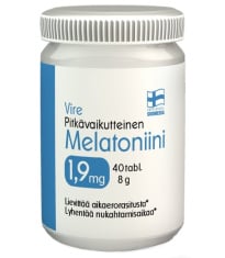 Vire Melatonin 1.9 mg long-acting 40 tablets