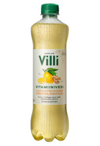 Villi vitamin water lemon-ginger 0.5l