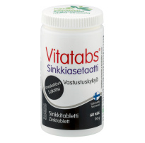 Vitatabs Zinc Acetate Licorice 60 tablets