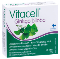 Vitacell Ginkgo biloba 60 caps. / 22g