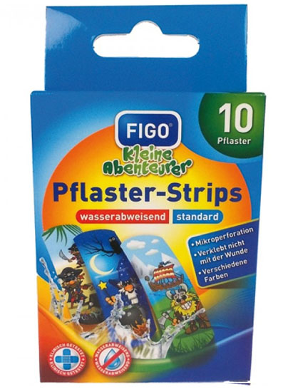 Figo Bandage for Kids Strips Small Adventurers 10pcs 