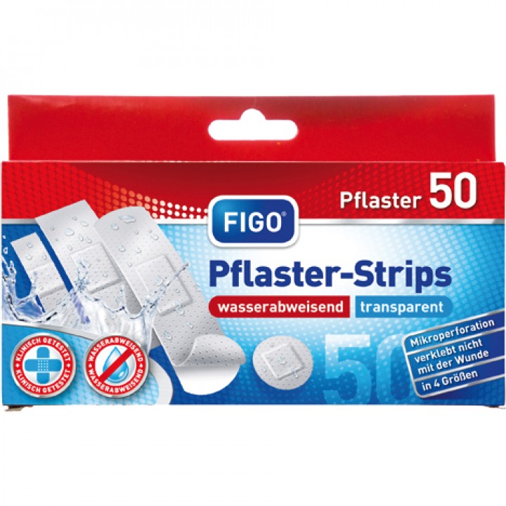 Bandage Strips Water Resistant 50pcs