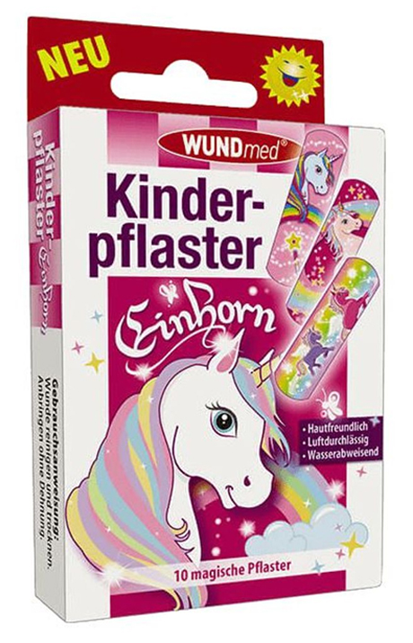 Bandage Kids Unicorn Motive 10pcs