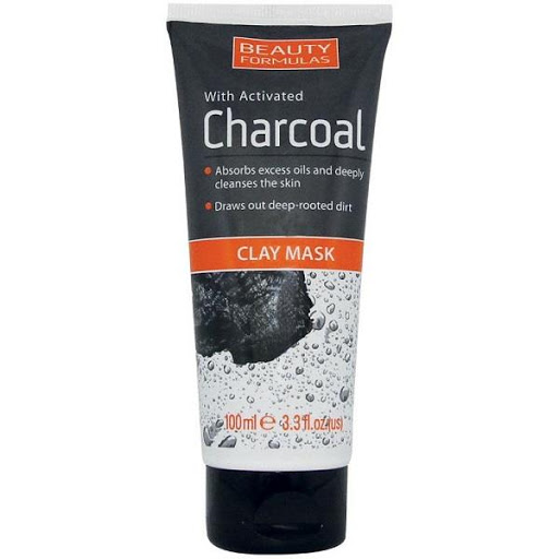 Beauty Formulas Activated Charcoal Clay Mask 100ml