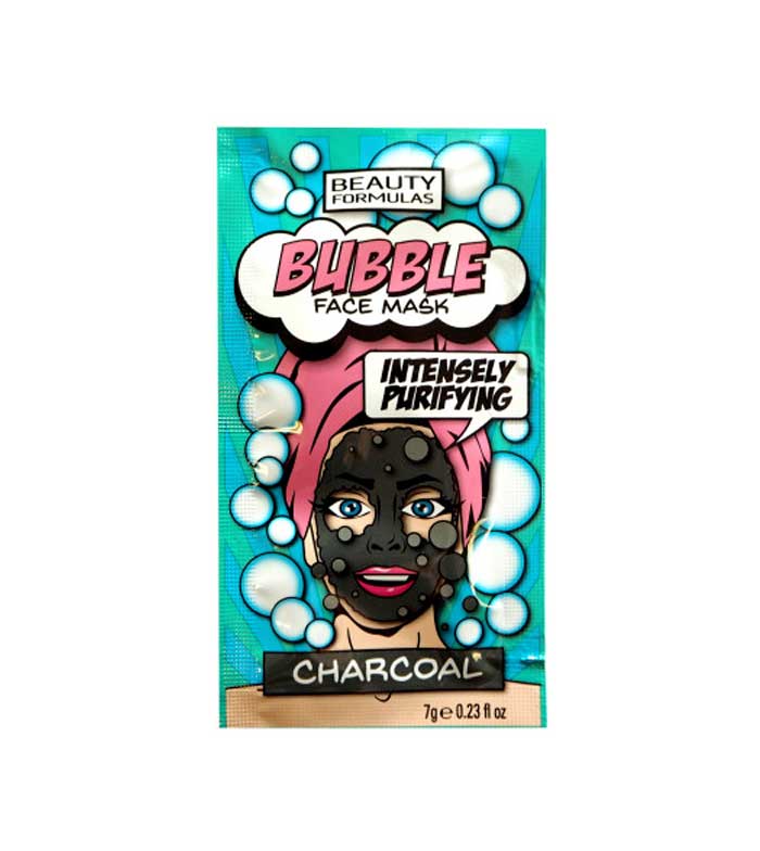 Beauty Formulas Charcoal Bubble Mask 7g