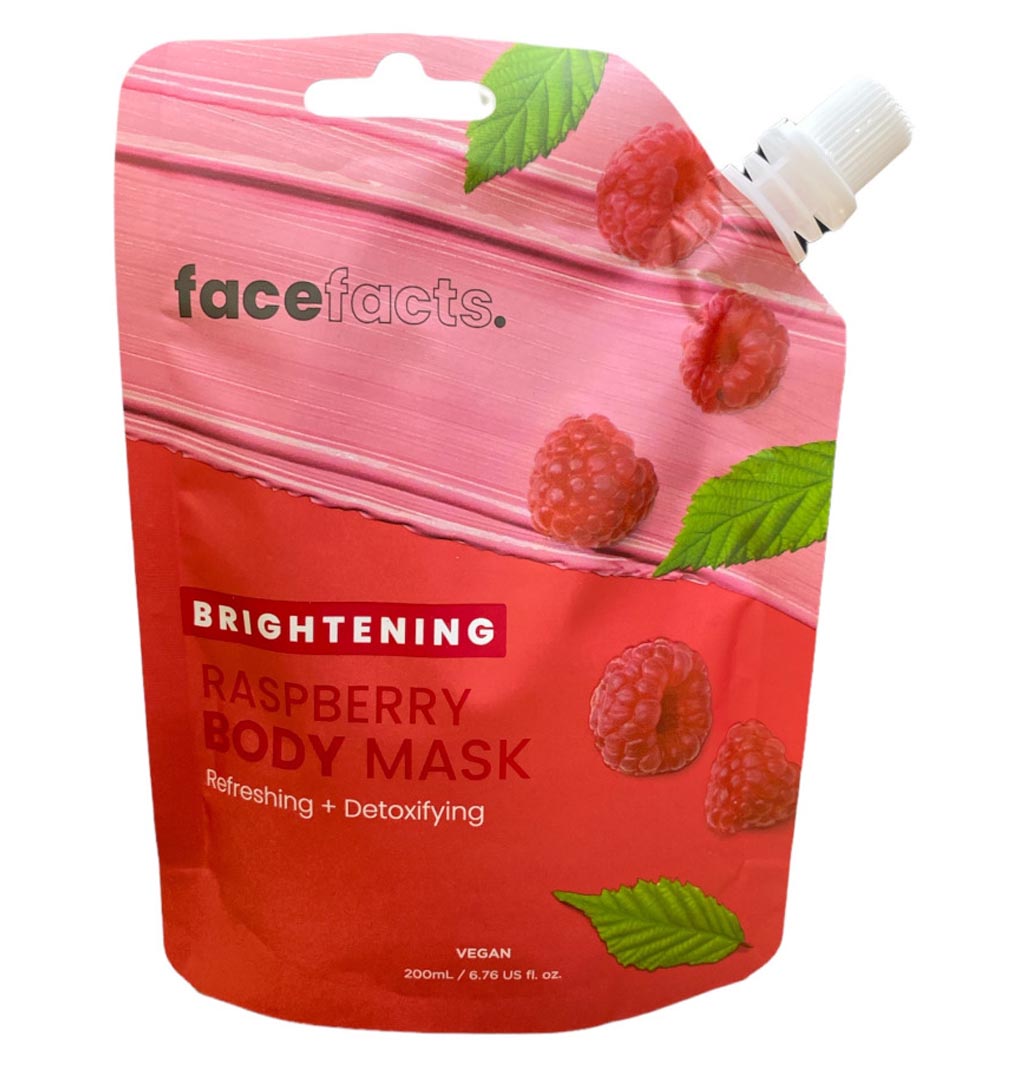 Face Facts Body Mud Mask - Brightening Raspberry 200 ml&#160;
