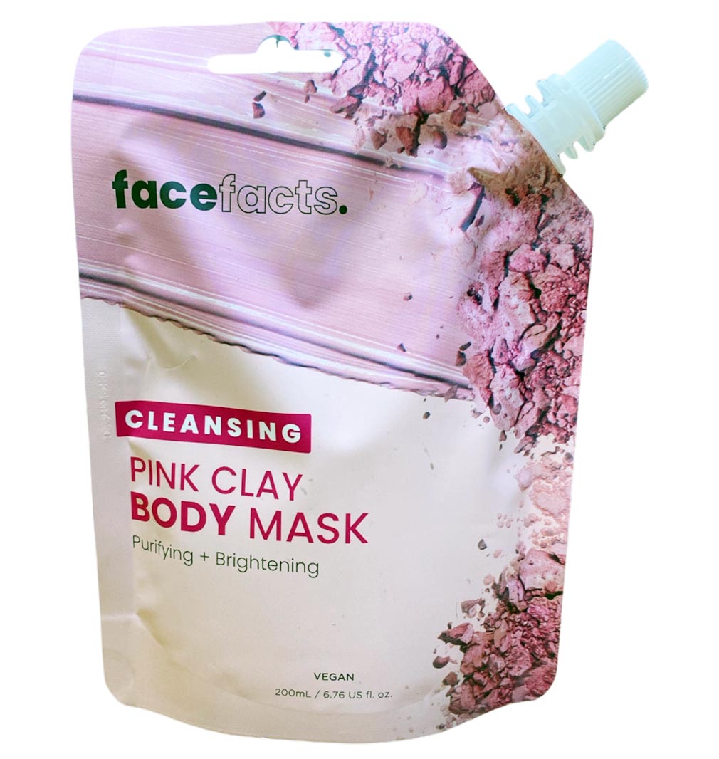 Face Facts Body Mud Mask - Cleansing Pink Clay 200 ml&#160;
