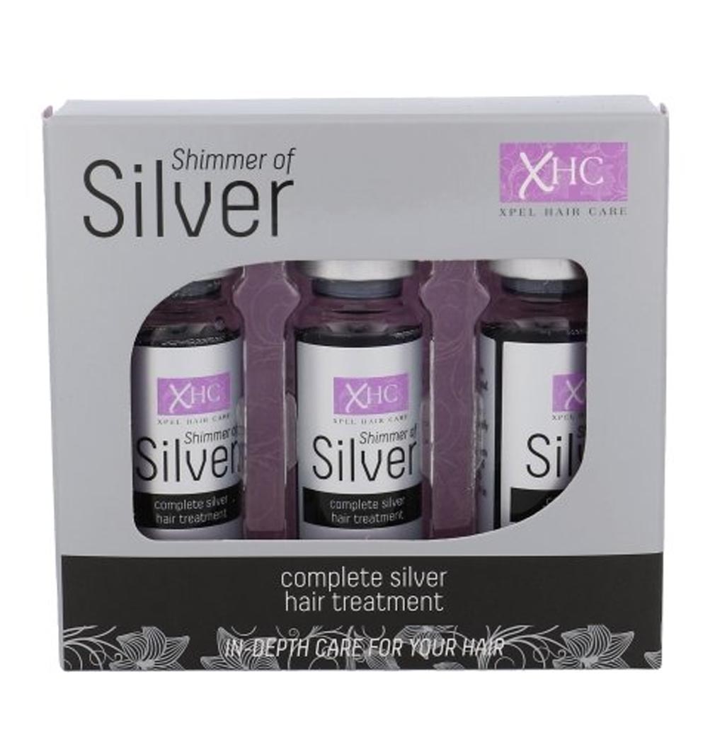 XHC Silver Shimmer Hair Treatment 3x12ml