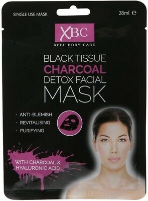 Xbc Charcoal Face Mask Packet