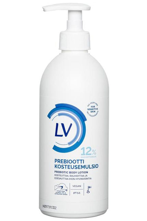 LV Prebiotic Body Lotion for the whole body - LV Professional