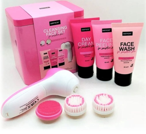Sence Facial Cleanser Set For Sensitive Skin 6 pcs