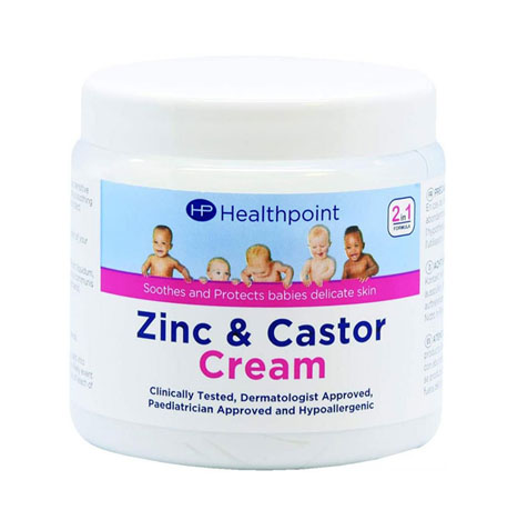 Healthpoint Zinc & Castor Oil Cream For Babies Delicate Skin 225g