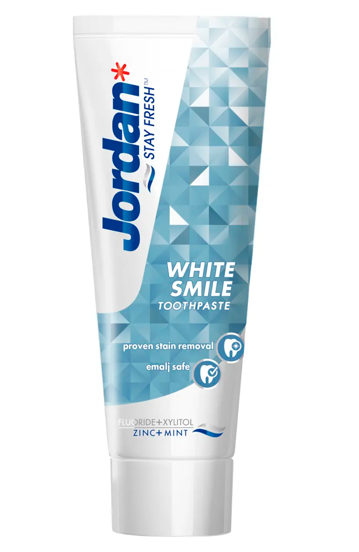 Jordan Stay Fresh White Smile Toothpaste 75ml
