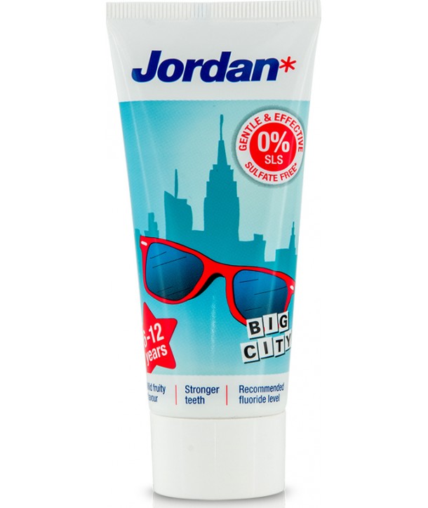 Jordan Junior Toothpaste Mild Fruity 6-12 Years 50ml