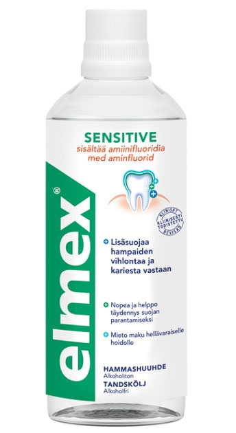 Elmex Sensitive Mouthwash 400ml