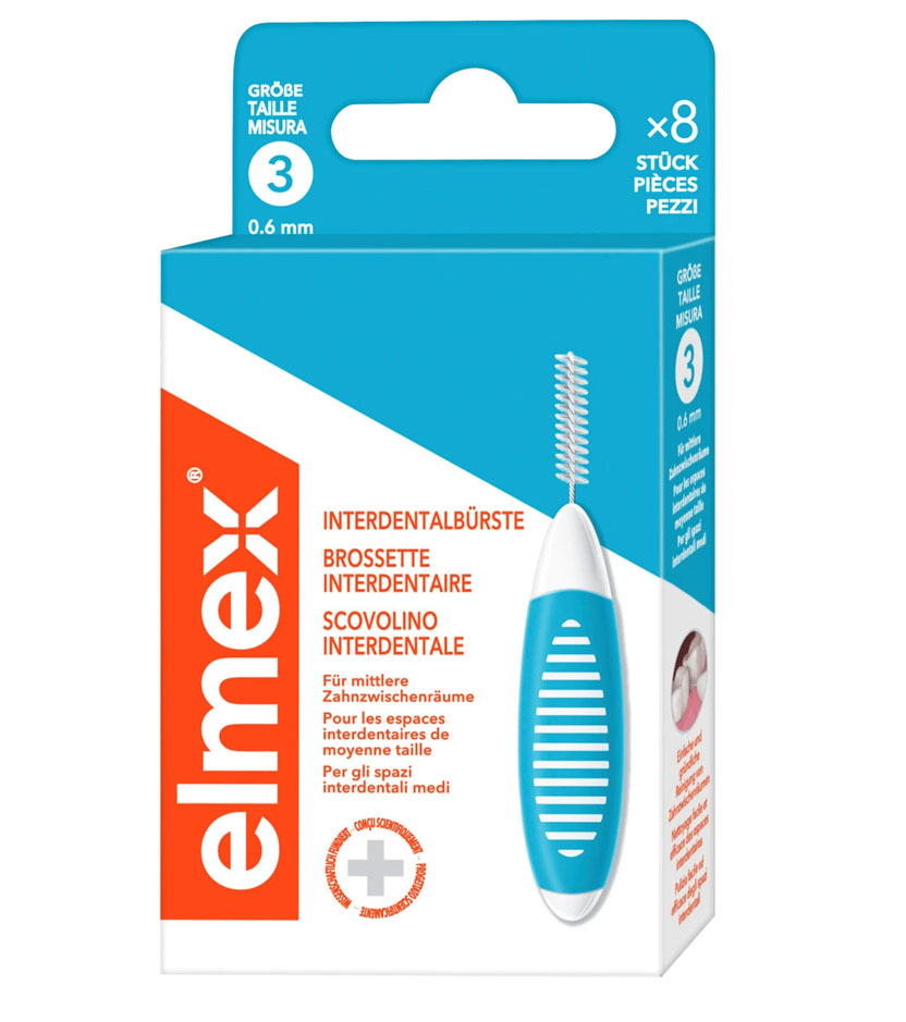 Elmex Interdental Brushes S 0.6mm