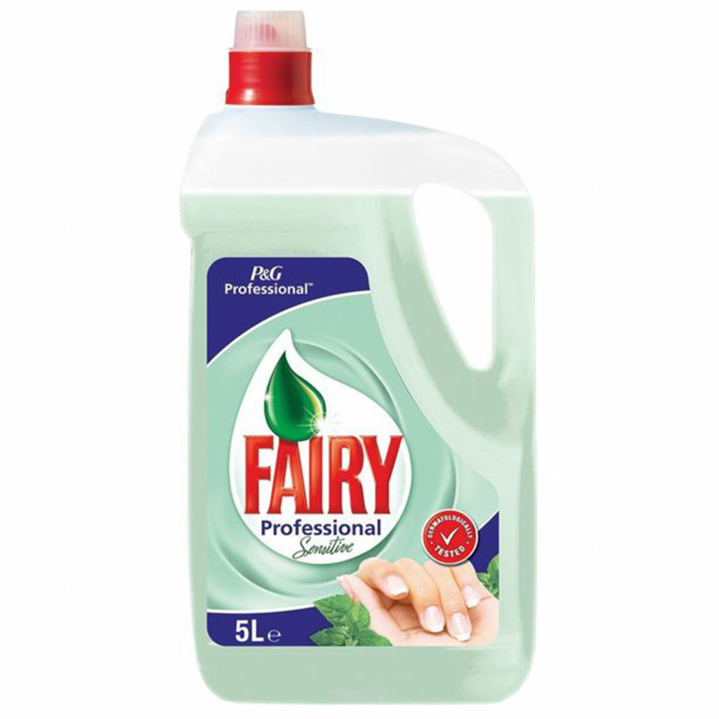 FAIRY professional sensitive - Mint Dish Washing Liquid 5L