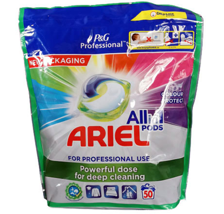 Ariel 3 In 1 Pods Color 50 capsules 
