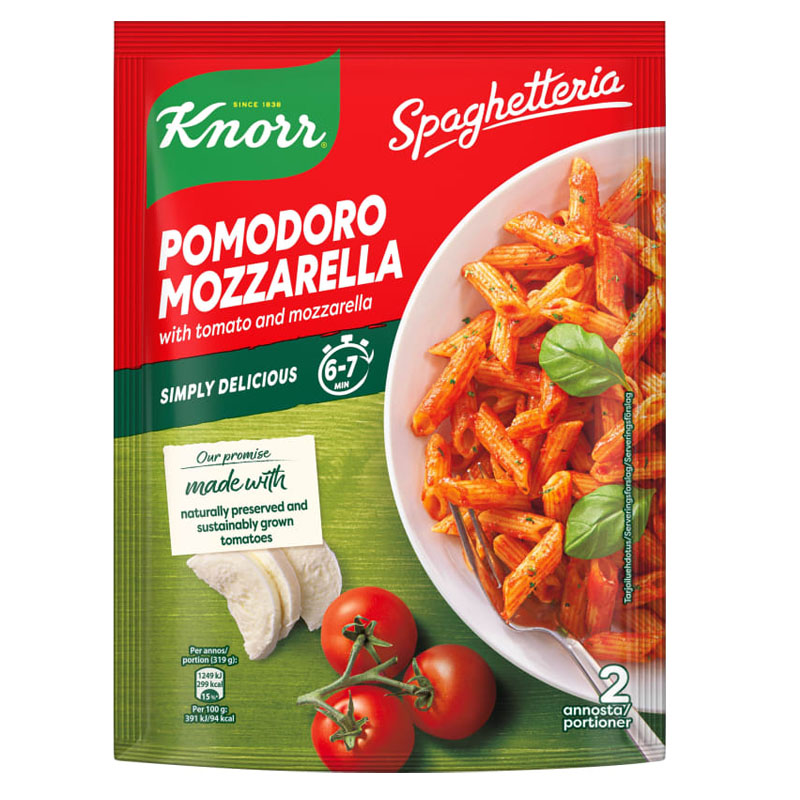 Knorr Spaghetteria Mozzarella 163g | Laplandia Market