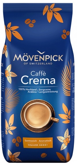 Mövenpick Crema Arabica Coffee Beans 1000g