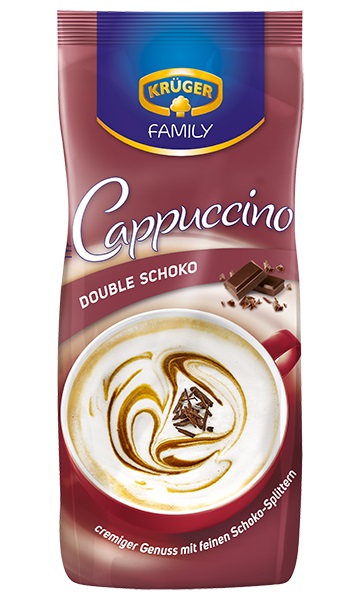 Kruger Cappuccino Double-Schoko 500g