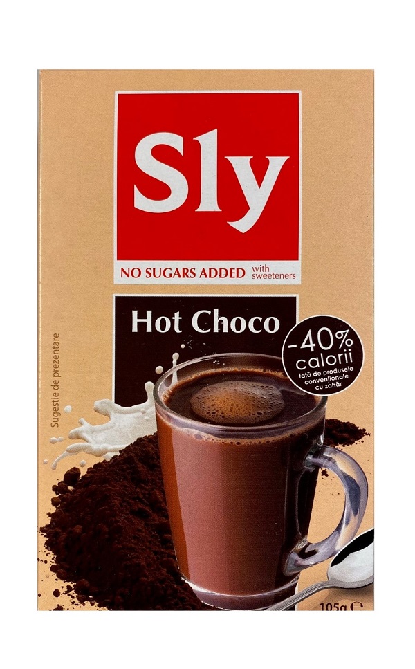 Sly Hot Chocolate No Added Sugar 105g 
