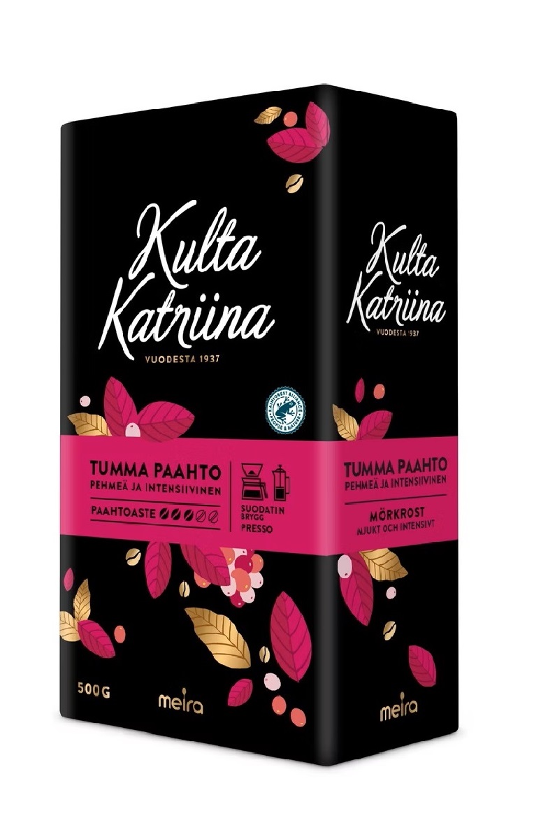  Kulta Katriina Dark roast filter coffee UTZ 500g
