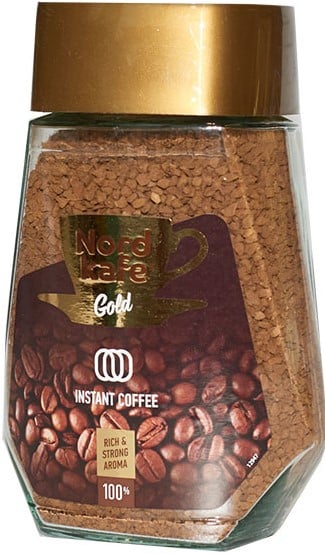 Nord Kafe Gold Instant Coffee Glass Jar 200g