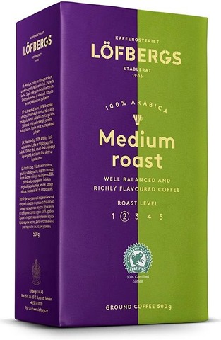 Löfbergs Medium Ground Coffee 500g