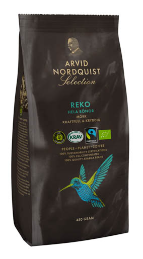 Arvid Select coffee bean Reko fair organic 450g