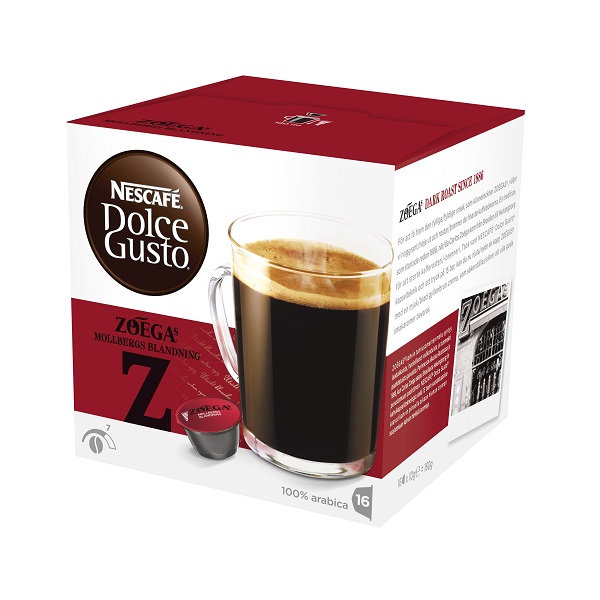 Nescafe Dolce Gusto Zoegas Mollbergs Coffee Capsules 16 Caps