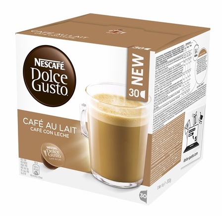 Nescafe Dolce Gusto Cafe Au Lait Capsules 30 Caps