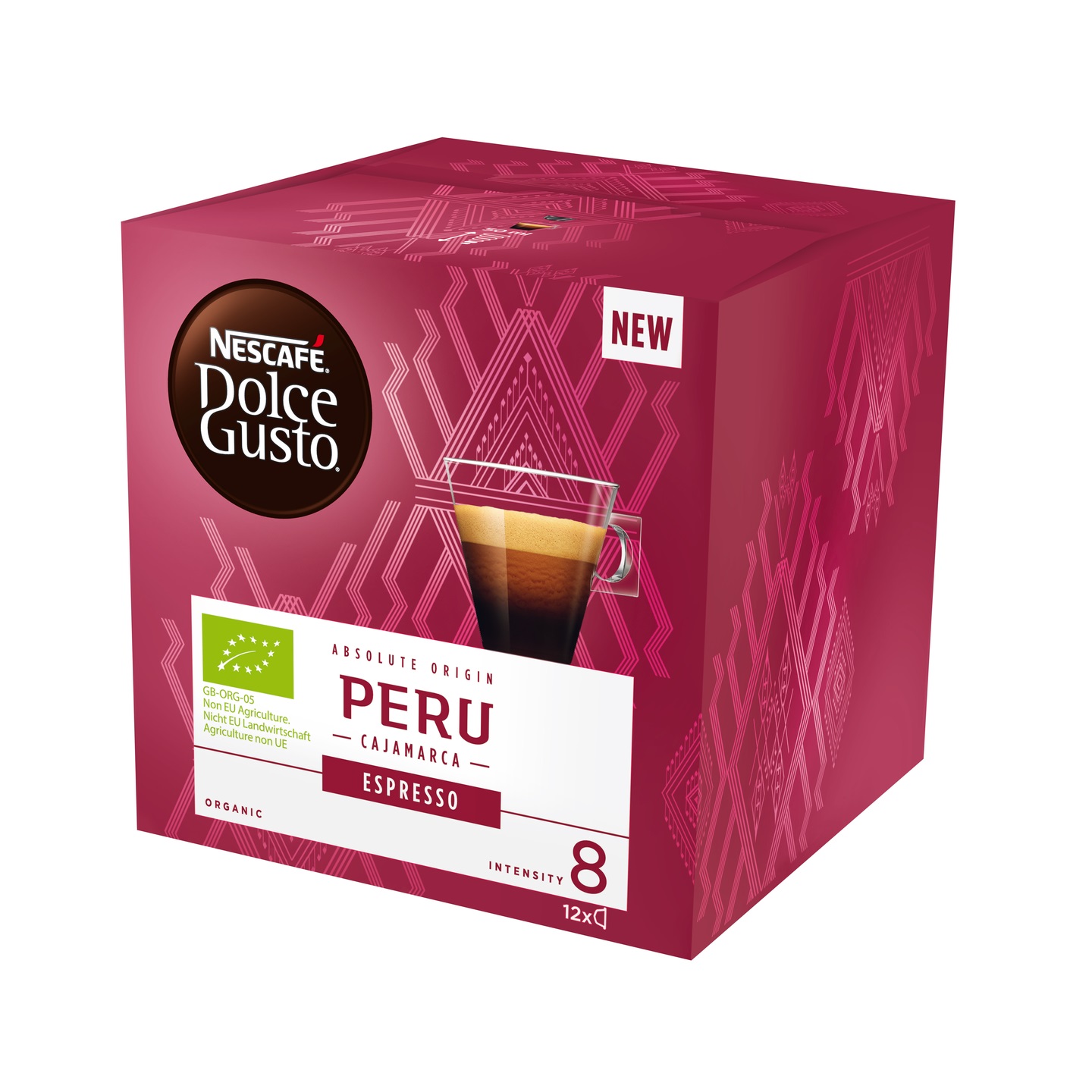 Nescafe Dolce Gusto Espresso Peru Capsules 12 Caps