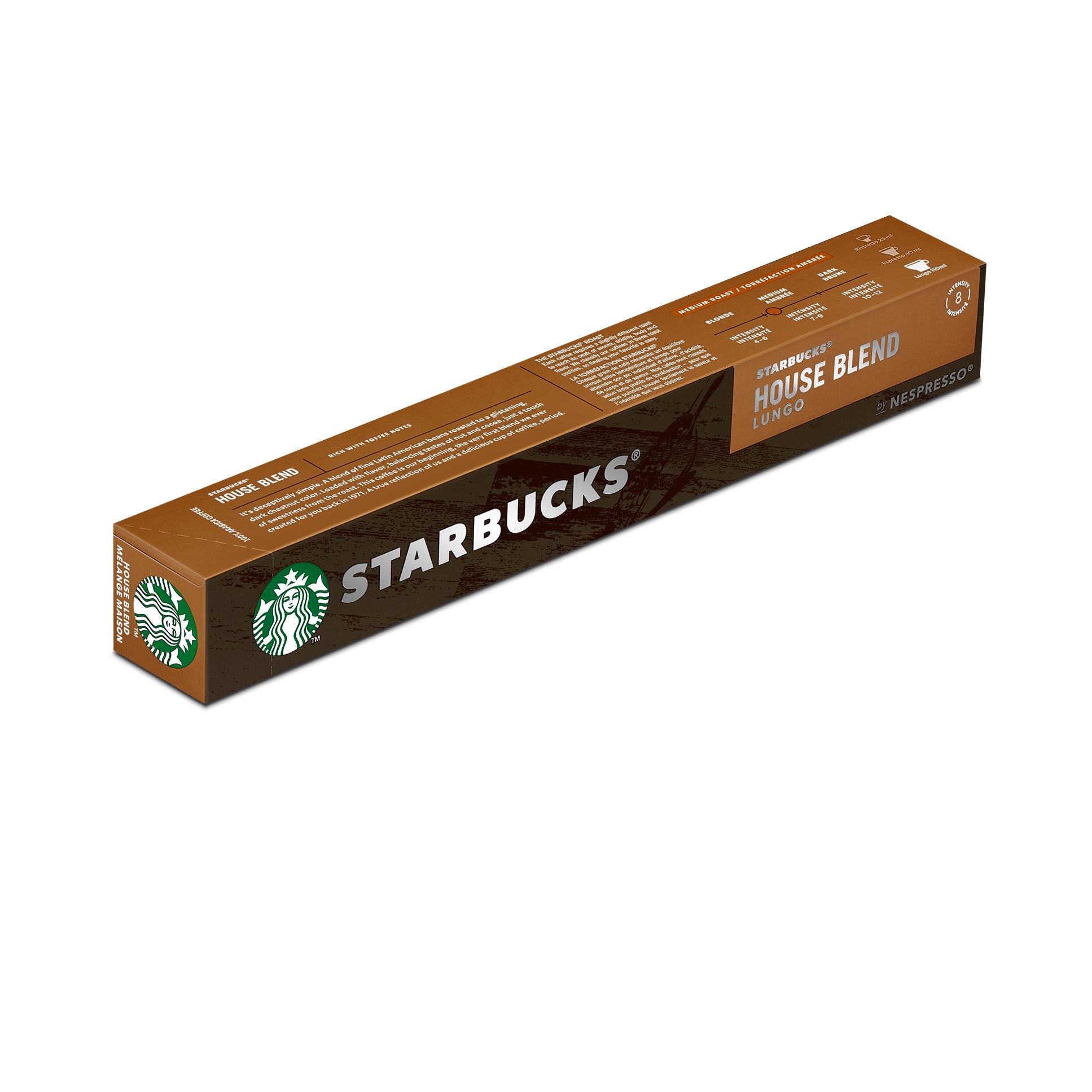 Starbucks Nespresso Houseblend Lungo 10 Caps/57g
