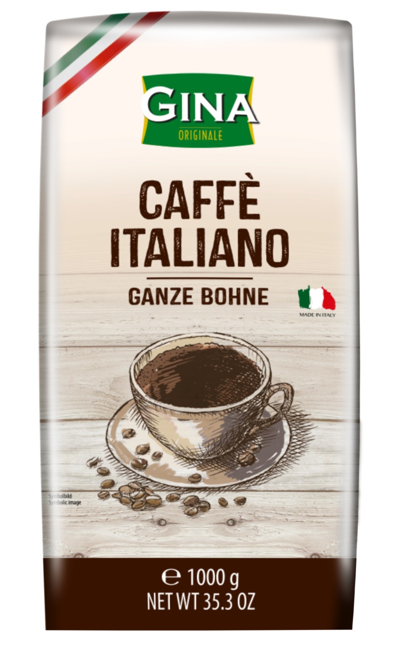 Gina Coffee Italiano whole beans 1 kg 
