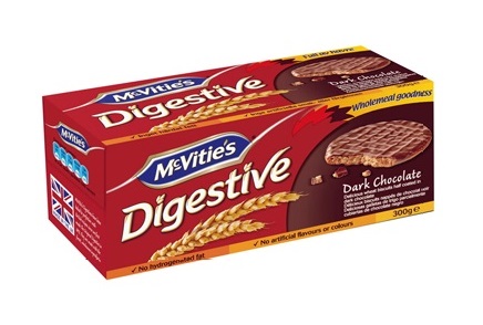 McVitie&#180;s Digestive dark chocolate 300g 
