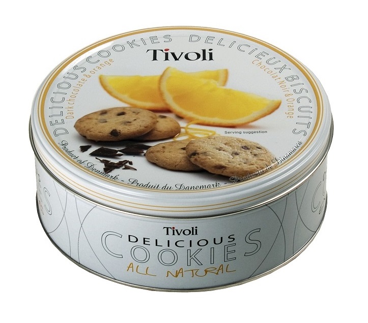 Jacobsens Tivoli Dark Chocolate-Orange Biscuits 150g