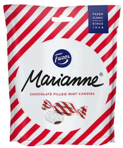 Fazer Marianne Chocolate Filled Mint Candies 220g