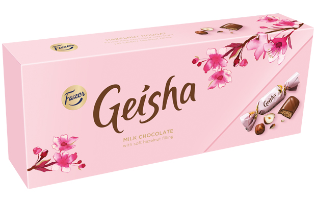 Fazer Geisha Hazelnut Nougat Milk Chocolate 270g