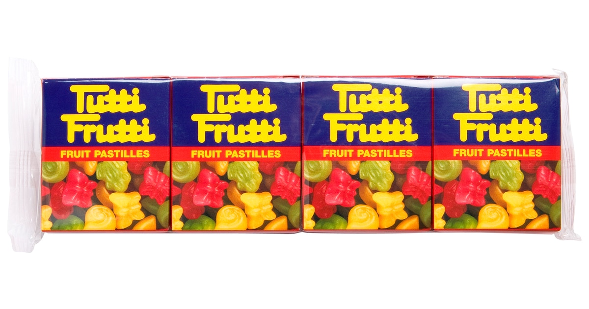 Tutti Frutti 4-Pack 68g